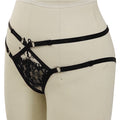Strappy Crotchless Pantie L0094