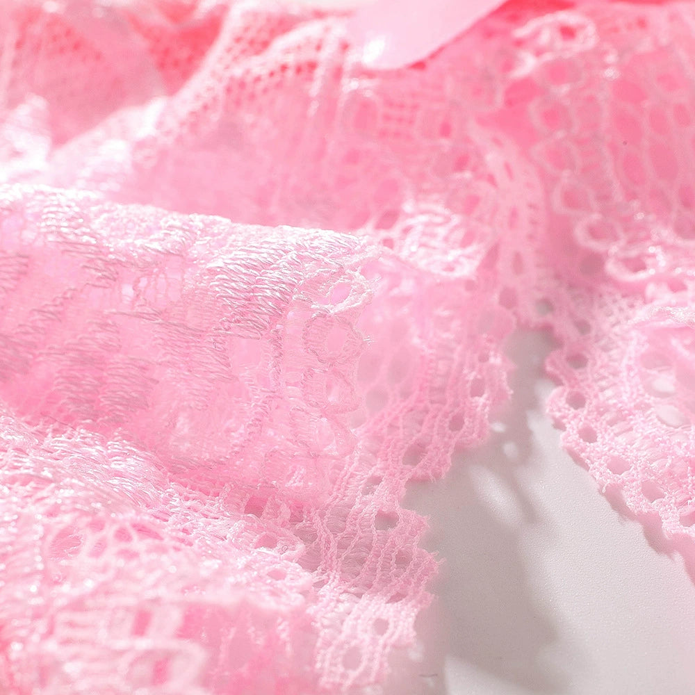 Lace Crotchless Panties 2184