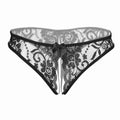 Lace Crotchless Panties 2184