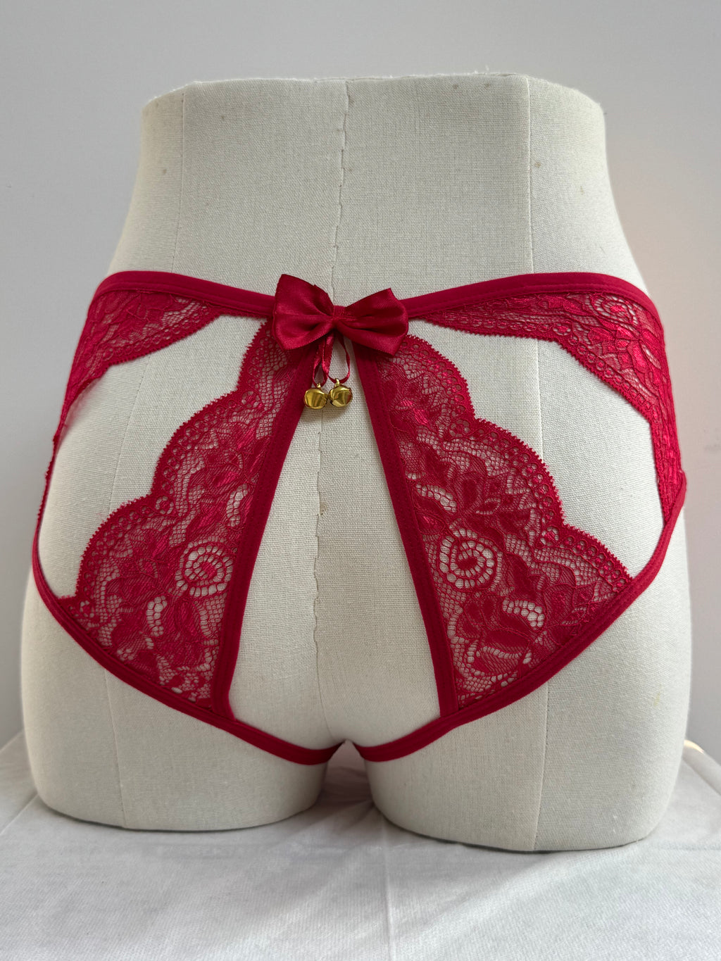 Charm Bell Holiday Special Crotchless Panties 3048