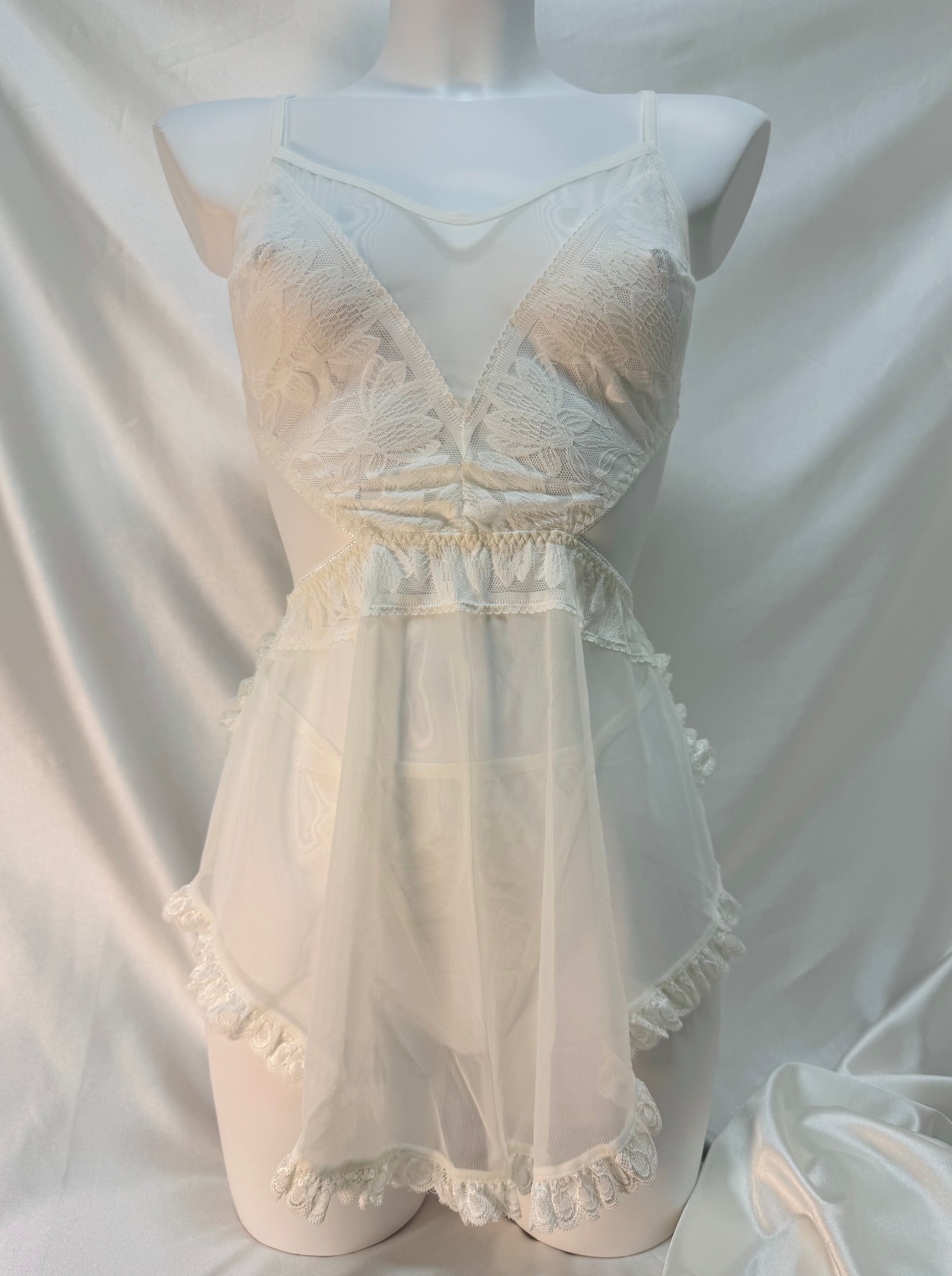 Sheer Apron Set Y021