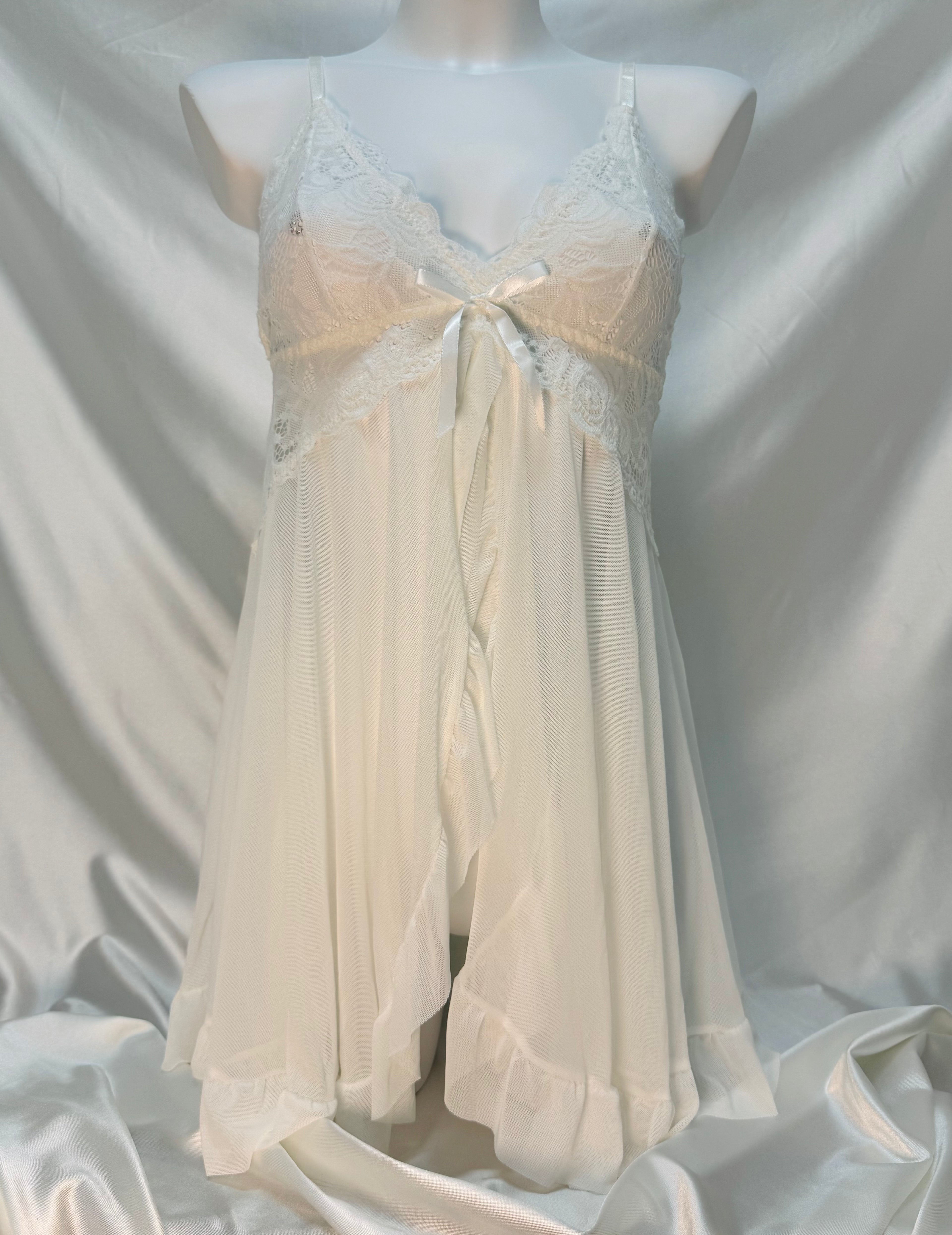 Sheer Dress Panties Set 9748