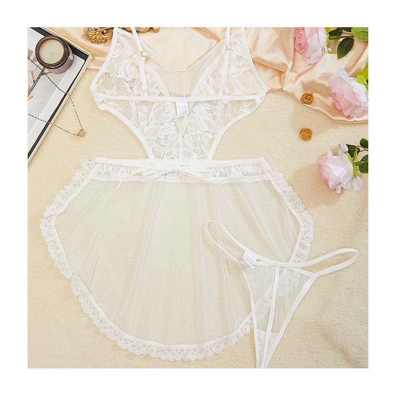 Sheer Apron Set Y021